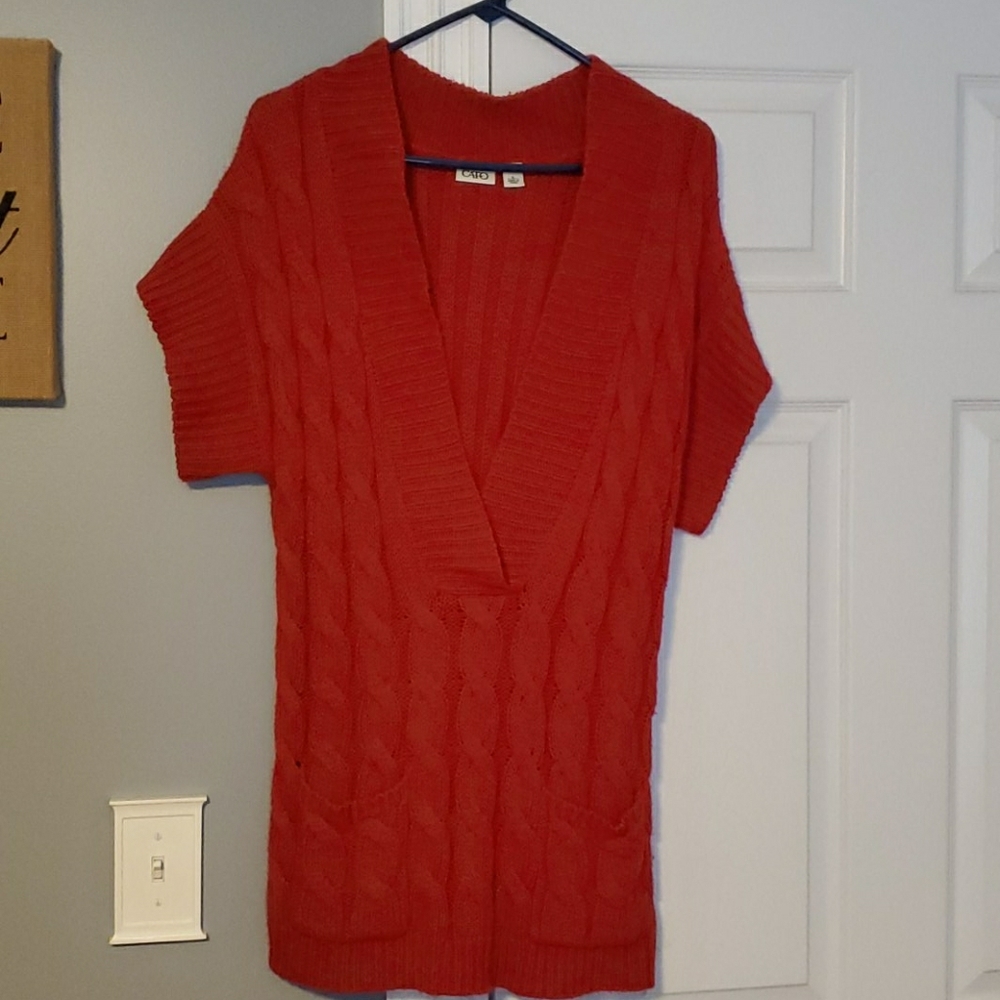 Red sweater